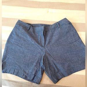Talbots Chambray perfect shorts